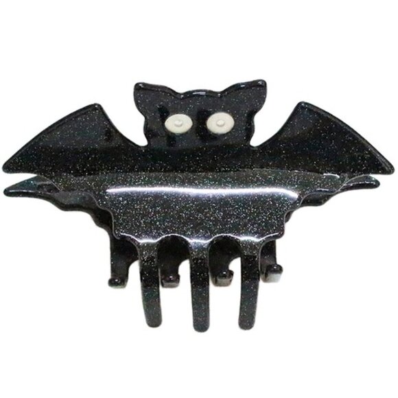 HALLOWEEN BAT ACRYLIC JAW CLIP. BRAND NEW!! - Picture 1 of 4